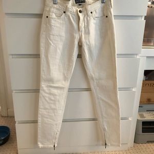 Anlo Zip Ankle Skinny Denim